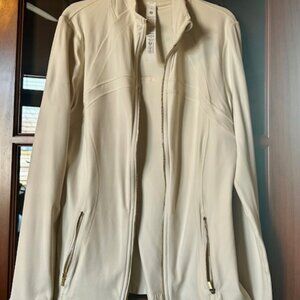Define Jacket *Nulu ColourLight Ivory/Gold/Gold Size10